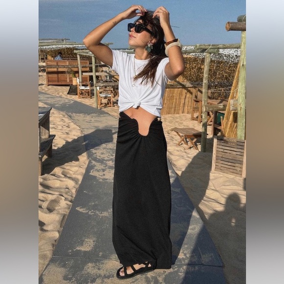 Christopher Esber Ruched Quartz Skirt - Picture 10 of 10